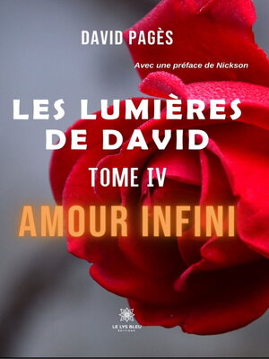 cover image of Les lumières de David, Tome 4